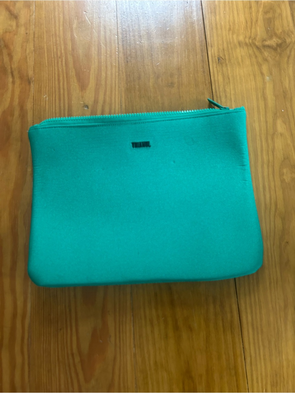 triangl swimwear Teal Cosmetic Pouch